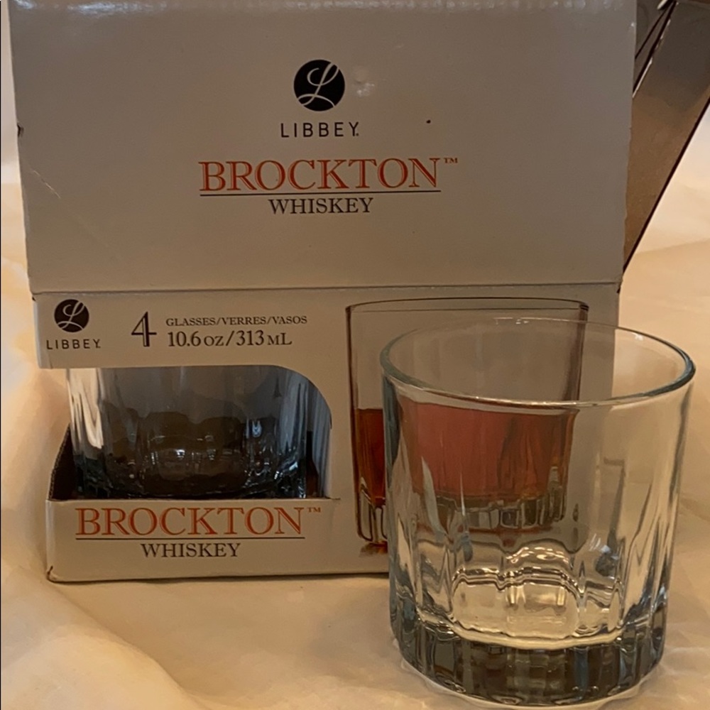 Brockton Whiskey glasses